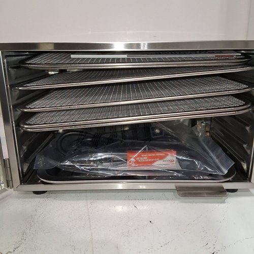 VVINRC 6-TRAY FOOD DEHYDRATOR WITH DIGITAL DISPLAY- 400W- STAINLESS STEEL (MODEL: LT-28) image 3