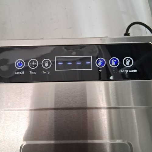 VVINRC 6-TRAY FOOD DEHYDRATOR WITH DIGITAL DISPLAY- 400W- STAINLESS STEEL (MODEL: LT-28) image 2
