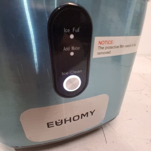 EUHOMY PEARL L1 PORTABLE NUGGET ICE MAKER COUNTERTOP - 35 LBS CAPACITY - STAINLESS STEEL (MODEL: IM013-NSI-CAEH) image 2