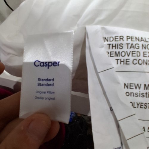 THE CASPER PILLOW, WHITE - STANDARD image 3
