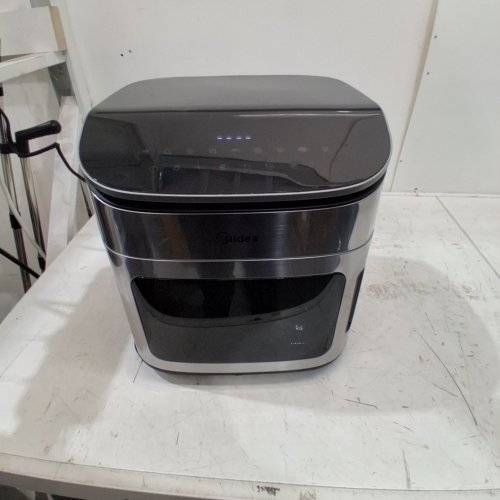 MIDEA WIDE MAX AIR FRYER OVEN - 12.7QT - BLACK/STAINLESS STEEL (MODEL: MAF122AOCSS/1993097) image 2