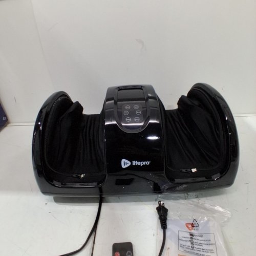 LIFEPRO SHIATSU KNEADING AND ROLLING MASSAGER WITH REMOTE - BLACK (MODEL: CA-LP-RLXTX-BLK) image 4