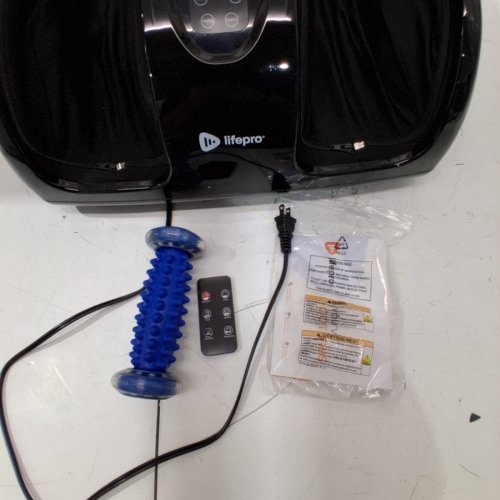 LIFEPRO SHIATSU KNEADING AND ROLLING MASSAGER WITH REMOTE - BLACK (MODEL: CA-LP-RLXTX-BLK) image 5