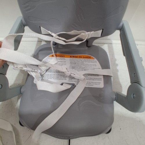 CHICCO POCKET SNACK BOOSTER SEAT, PORTABLE, ANTI SLIP AND NON MARKING FEET - STONE (MODEL: 7936347) image 4