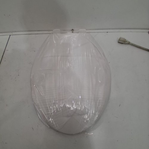 GARVEE ELONGATED SOFT CLOSE EASY CLEAN PLASTIC TOILET SEAT - 19" - WHITE - (MODEL: PHO_11GXK800) image 2