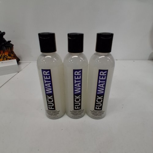 3 FUCK WATER WATER BASED PERSONAL LUBRICANT- 120ML/EACH image 2
