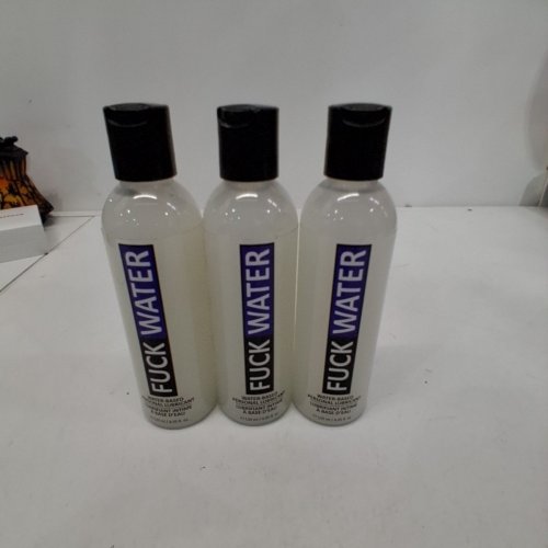 3 FUCK WATER WATER BASED PERSONAL LUBRICANT- 120ML/EACH image 3