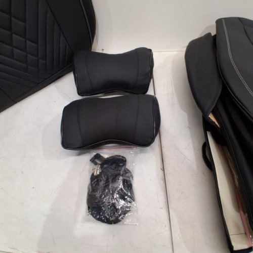 CAR SEAT COVERS WITH HEADRESTS FOR SUBARU CROSSTREK 2016-2026 - BLACK\BEIGE (MODEL: CA-8245-067-1591) image 6