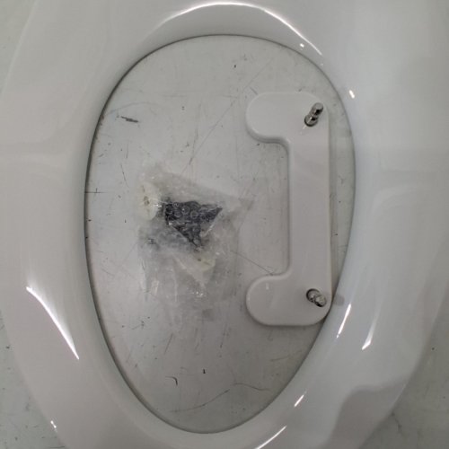 HIBBENT PREMIUM ONE CLICK RELEASE SLOW CLOSE ELONGATED TOILET SEAT WITH COVER - 18.5" - WHITE (MODEL: 1CLICK40V) image 3