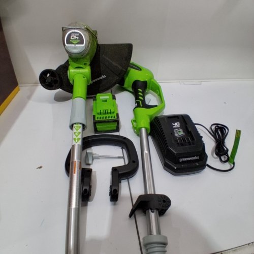 GREENWORKS 13" ELECTRIC CORDED STRING TRIMMER - GREEN (MODEL:STF305) image 3