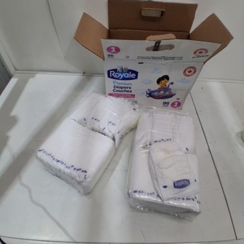 86PK ROYALE PREMIUM DIAPERS - SIZE 1 - 8 TO 14LBS image 2