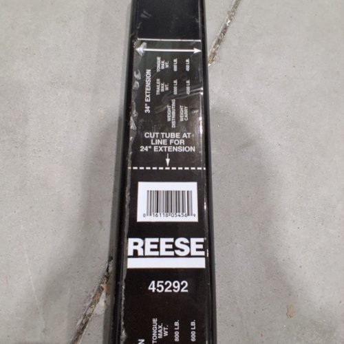 TOW READY 24" RESSE TITAN RECIEVER EXTENSION (MODEL: 45292) image 3