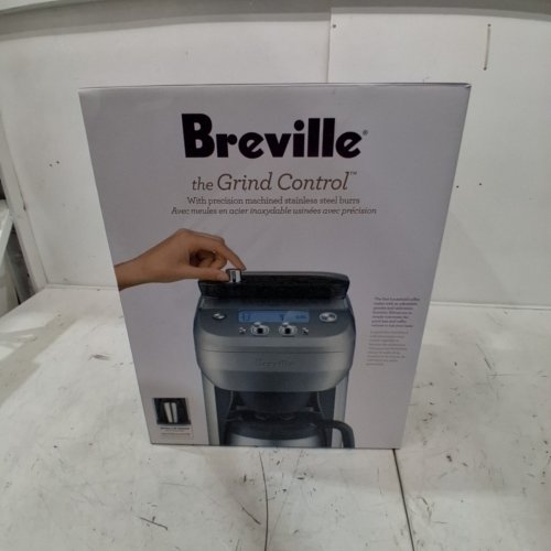 BREVILLE THE GRIND CONTROL DRIP COFFEE MAKER - 12 CUPS - SILVER (MODEL: BDC650BSS) image 5