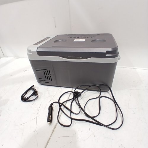 EUHOMY CAR REFRIGERATOR COMPRESSOR ELECTRIC COOLER WITH APP CONTROL - 12V - 10L - BLACK/GREY (MODEL: CF020-10GR-CAEH) image 3