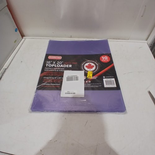 10PK EVORETRO TOPLOADER - 16" X 20" - CLEAR (MODEL: EVO-1621) image 2