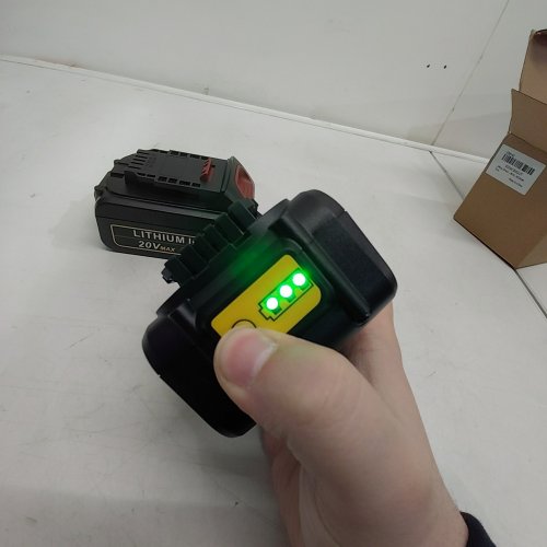 2 REPLACEMENT LITHIUM ION POWER TOOL BATTERIES FOR DEWALT - 20V 6AH (MODEL:DCB206) image 2