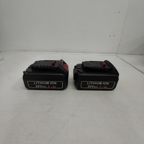 2 REPLACEMENT LITHIUM ION POWER TOOL BATTERIES FOR DEWALT - 20V 6AH (MODEL:DCB206) image 3