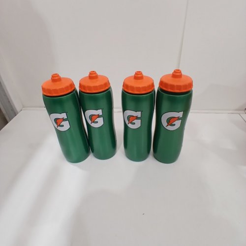 4PK GATORADE CONTOUR SQUEEZE BOTTLE - 32OZ - GREEN image 2