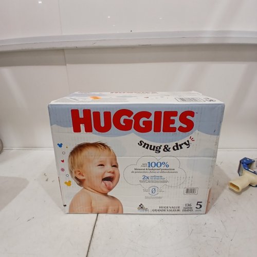 136PK HUGGIES DISNEY BABY SNUG AND DRY DISPOSABLE DIAPERS - SIZE 5 (27LB+) image 3