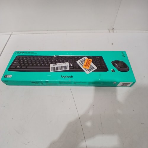LOGITECH WIRELESS KEYBOARD AND MOUSE COMBO - 2.4 GHZ - BLACK (MODEL: MK270) image 6