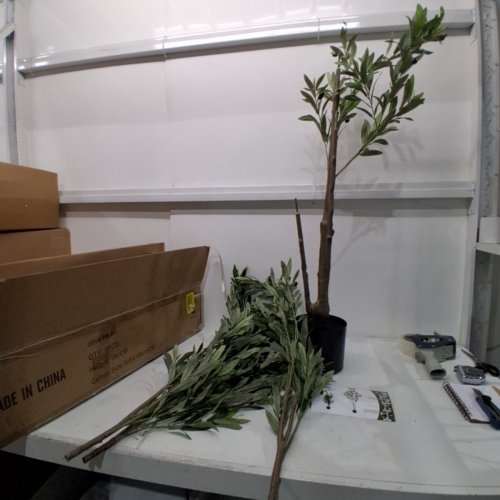 OAKRED ARTIFICIAL OLIVE TREE - 5FT - GREEN image 3