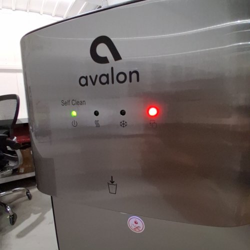 AVALON SELF CLEANING WATER COOLER/DISPENSER - HOLDS 3-5 GALLON - STAINLESS STEEL (MODEL: A23) image 2