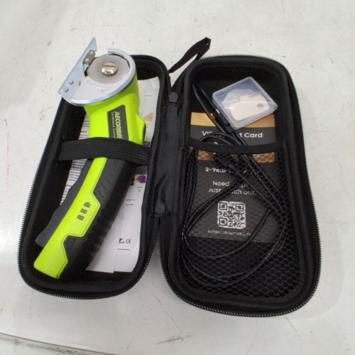 NOHITU CORDLESS ELECTRIC SCISSORS - 4V - GREEN (MODEL: SM-5001) image 3