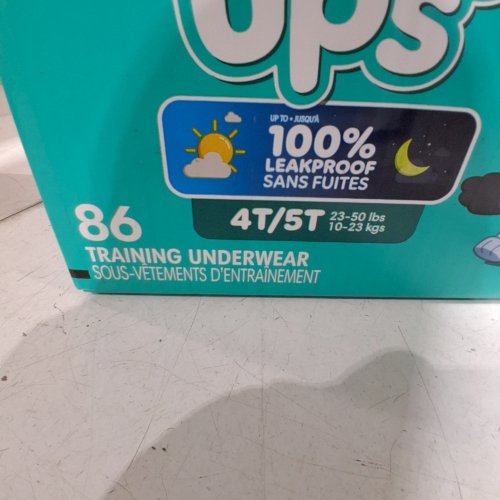 86PK PAMPERS EASY UPS TRAINING UNDERWEAR, BLUEY - 4T-5T image 2