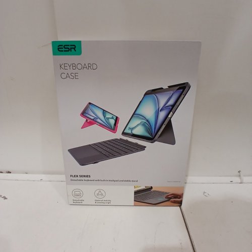 ESR DETACHABLE WIRELESS KEYBOARD CASE WITH TRACKPAD FOR IPAD AIR 11 - GREY (MODEL: 6B032) image 2