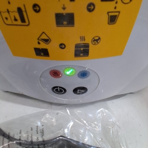DR BROWNS NATURAL FLOW DELUXE BOTTLE STERILIZER ELECTRIC STEAM SYSTEM - STERILIZES 6 BOTTLES AT ONCE - WHITE (MODEL: AC045) image 3