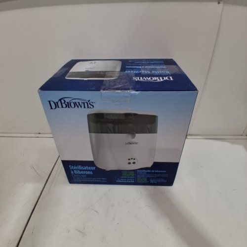 DR BROWNS NATURAL FLOW DELUXE BOTTLE STERILIZER ELECTRIC STEAM SYSTEM - STERILIZES 6 BOTTLES AT ONCE - WHITE (MODEL: AC045) image 6