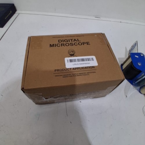 LED DIGITAL MICROSCOPE WITH 5X-1000X MAGNIFICATION, USB POWERED - 4.3" - BLACK image 4