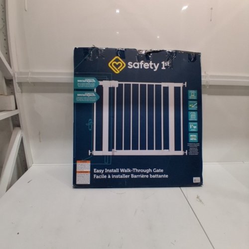 SAFETY 1ST EASY INSTALL WALK THROUGH BABY GATE - 29" - 38" X 28" - WHITE (MODEL: GA105CWHOF2) image 3