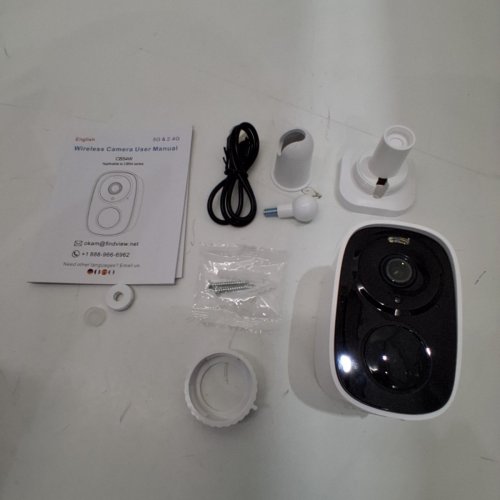 HITELLARCAM 2K WIRELESS WATERPROOF DUAL-BAND WI-FI SECURITY CAMERAS - WITH 2-WAY TALK AND AI MOTION DETECTION SPOTLIGHT - WHITE - (MODEL: CB54W) image 3