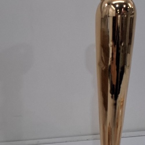 ALLGALA DECORATIVE GOLD-PLATED CANDLE HOLDER CANDELABRA - 26" X 16" - GOLD image 2