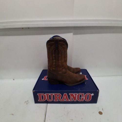 MEN'S DURANGO REBEL FRONTIER WESTERN BOOTS - 10.5" - BROWN (STYLE: DDB 0244) image 3