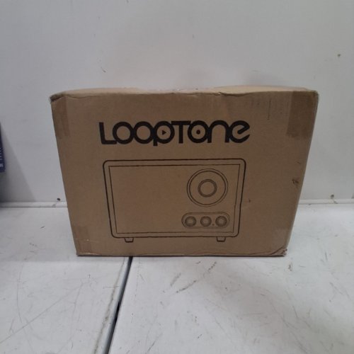 LOOPTONE RETRO WOOD FM AM RADIO - BLUETOOTH - BROWN WOODGRAIN (MODEL:DS-R08) image 6