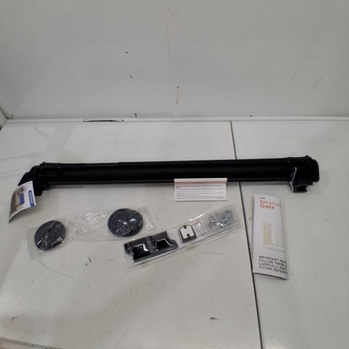 DEARLOMUM RETRACTABLE MESH SAFETY GATE - 33" X 55" - BLACK (MODEL SH20.006D) image 2
