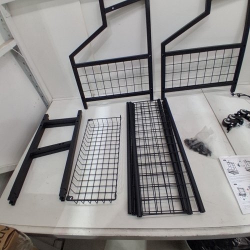 WUC DUMBBELL RACK FOR GYM EQUIPMENT ORGANIZER - BLACK image 8