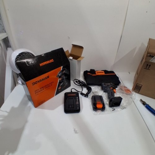 DOVAMAN HEX BRUSHLESS CORDLESS IMPACT DRIVER KIT WITH BATTERY AND CHARGER - 20V - 1/4" (MODEL: TITANCE X7) image 6