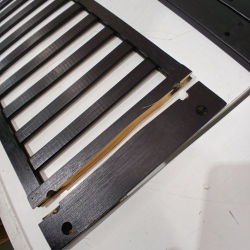 SONGMICS BAMBOO SHOE BENCH - BLACK (MODEL: LBS370BH01) image 3