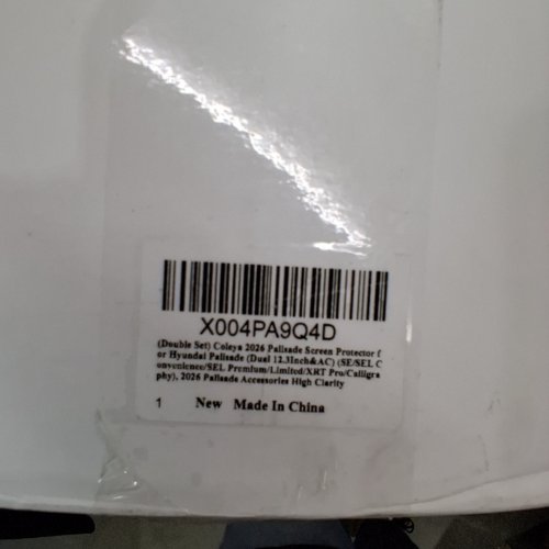 4PC COLEYA SCREEN PROTECTORS FOR 2026 HYUNDAI PALISADE - CLEAR image 2