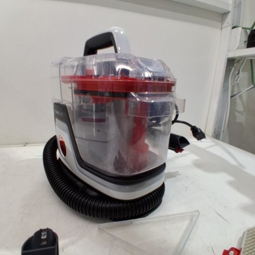 HOOVER CLEANSLATE PORTABLE CARPET & UPHOLSTERY SPOT CLEANER & STAIN REMOVER - 40OZ DUAL TANKS - RED/GREY (MODEL: FH14001VCD) image 4