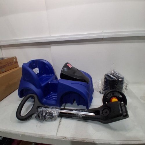STEP2 PUSH AROUND BUGGY GT KIDS PUSH CAR - 50LBS MAX- BLUE (MODEL:779799) image 3