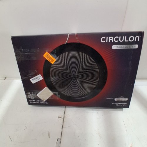 CIRCULON STAINLESS STEEL NON STICK SKILLET SET - 9" X 11" - CHROME image 6