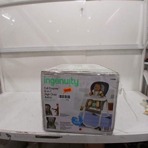 INGENUITY FULL COURSE CONVERTIBLE 6-IN-1 HIGH CHAIR - ASTRO (MODEL: 13108) image 5