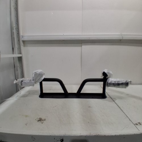 METAL WALL-MOUNTED PULL-UP BAR - 38" - BLACK image 2