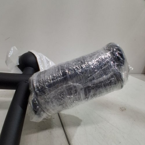 METAL WALL-MOUNTED PULL-UP BAR - 38" - BLACK image 3