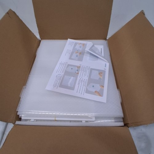 12PK SONGMICS STACKABLE SHOE BOXES- WHITE (MODEL:ULSP12SWT) image 2