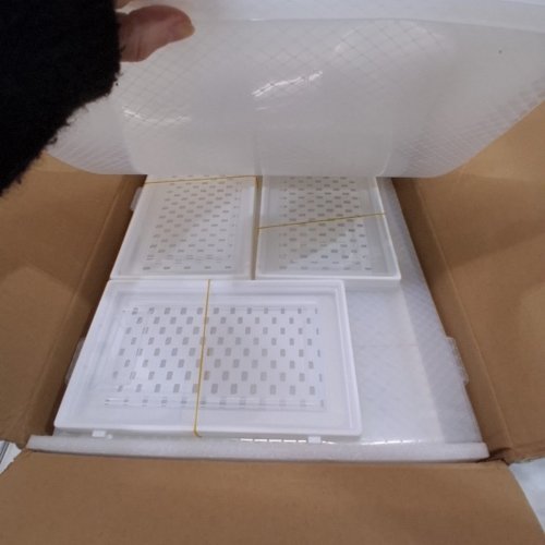12PK SONGMICS STACKABLE SHOE BOXES- WHITE (MODEL:ULSP12SWT) image 3